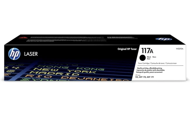 HP 117A Original Laserjet Toner Cartridge, Black